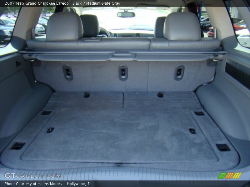 Black / Medium Slate Gray 2007 Jeep Grand Cherokee Laredo