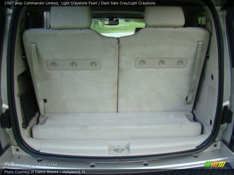 Light Graystone Pearl / Dark Slate Gray/Light Graystone 2007 Jeep Commander Limited