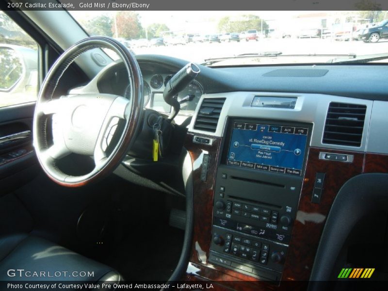 Gold Mist / Ebony/Ebony 2007 Cadillac Escalade