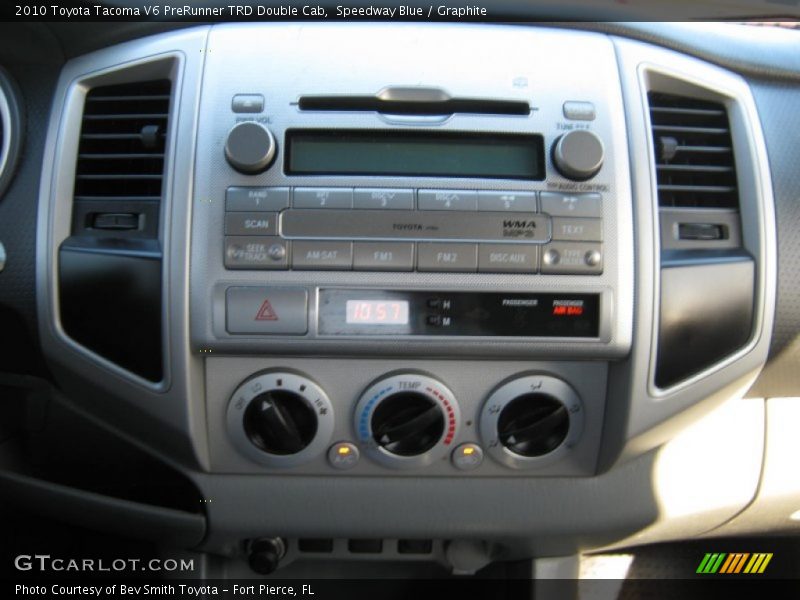 Speedway Blue / Graphite 2010 Toyota Tacoma V6 PreRunner TRD Double Cab