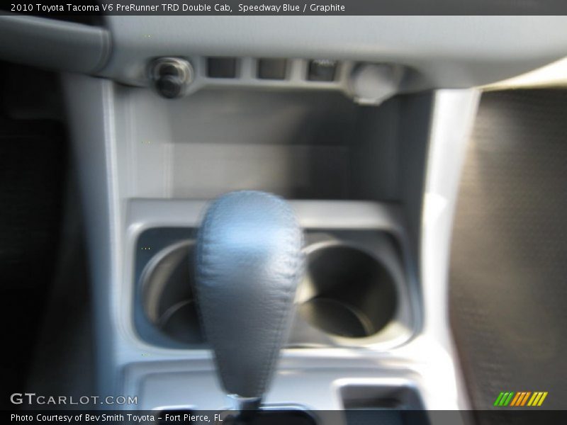 Speedway Blue / Graphite 2010 Toyota Tacoma V6 PreRunner TRD Double Cab