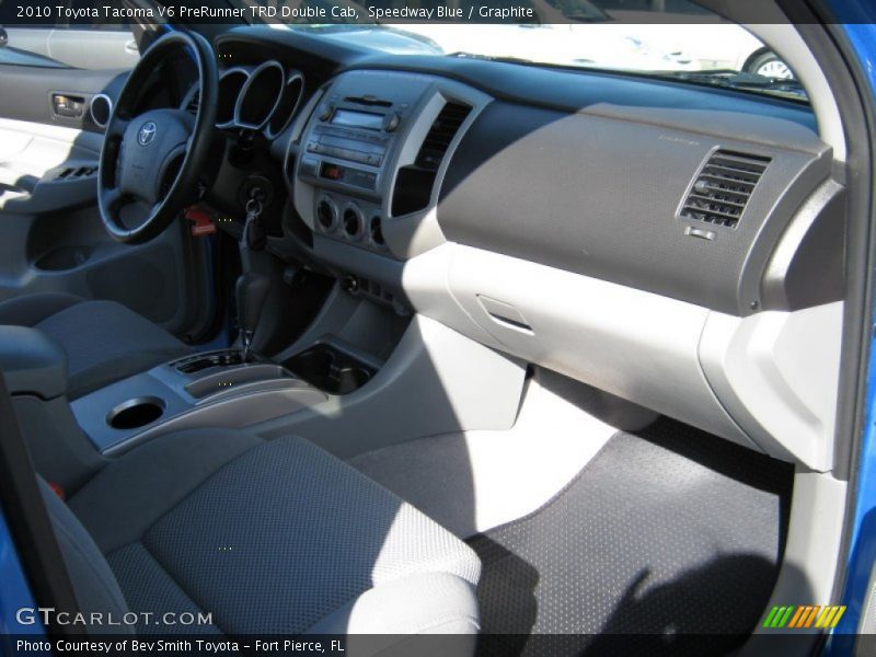 Speedway Blue / Graphite 2010 Toyota Tacoma V6 PreRunner TRD Double Cab