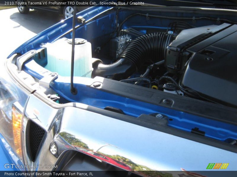 Speedway Blue / Graphite 2010 Toyota Tacoma V6 PreRunner TRD Double Cab
