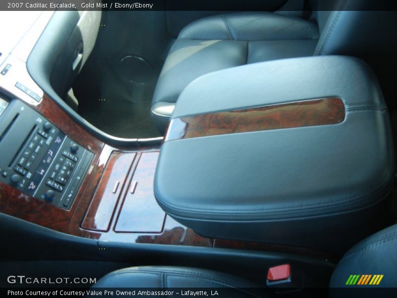 Gold Mist / Ebony/Ebony 2007 Cadillac Escalade