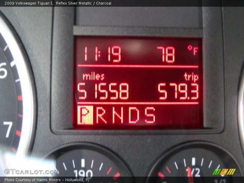 Reflex Silver Metallic / Charcoal 2009 Volkswagen Tiguan S