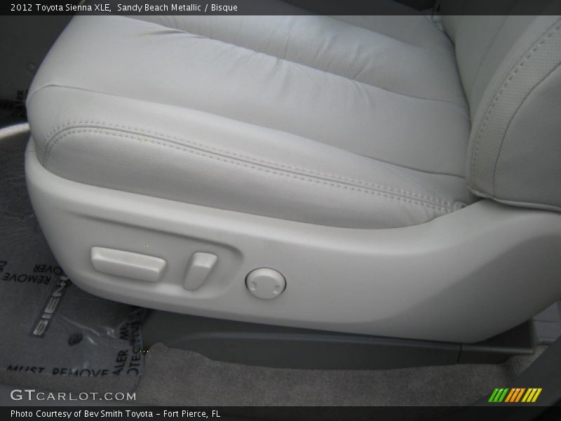 Sandy Beach Metallic / Bisque 2012 Toyota Sienna XLE