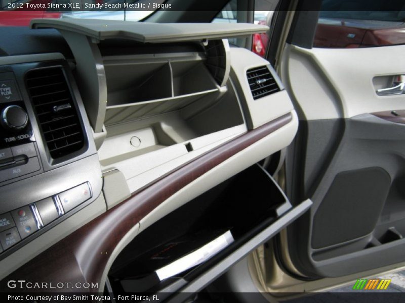 Sandy Beach Metallic / Bisque 2012 Toyota Sienna XLE