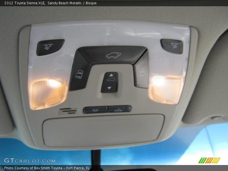 Sandy Beach Metallic / Bisque 2012 Toyota Sienna XLE