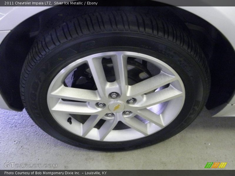 Silver Ice Metallic / Ebony 2011 Chevrolet Impala LTZ