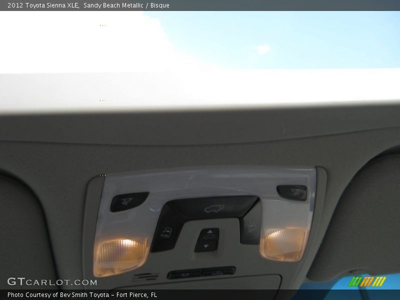 Sandy Beach Metallic / Bisque 2012 Toyota Sienna XLE