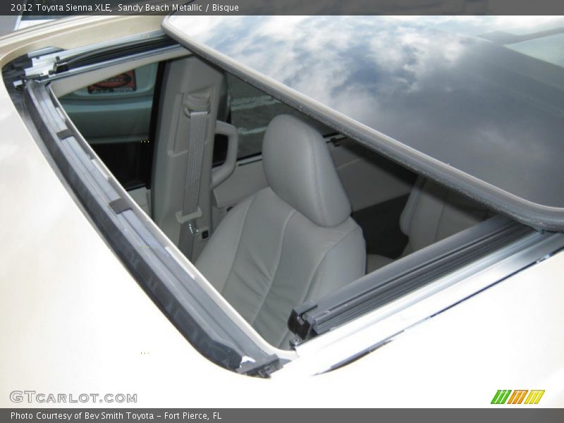 Sandy Beach Metallic / Bisque 2012 Toyota Sienna XLE