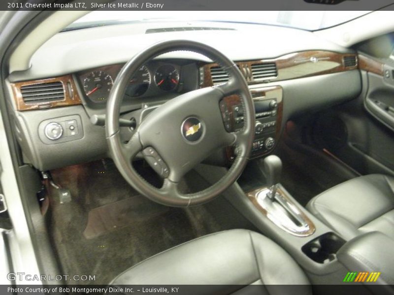 Silver Ice Metallic / Ebony 2011 Chevrolet Impala LTZ