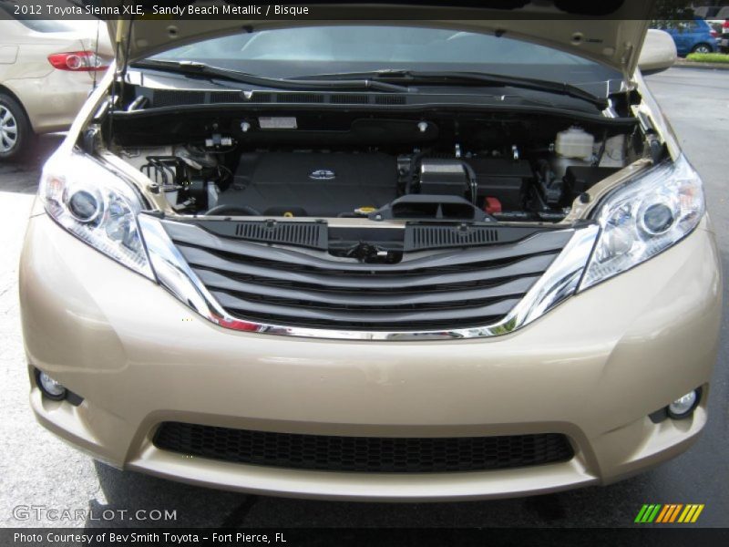 Sandy Beach Metallic / Bisque 2012 Toyota Sienna XLE
