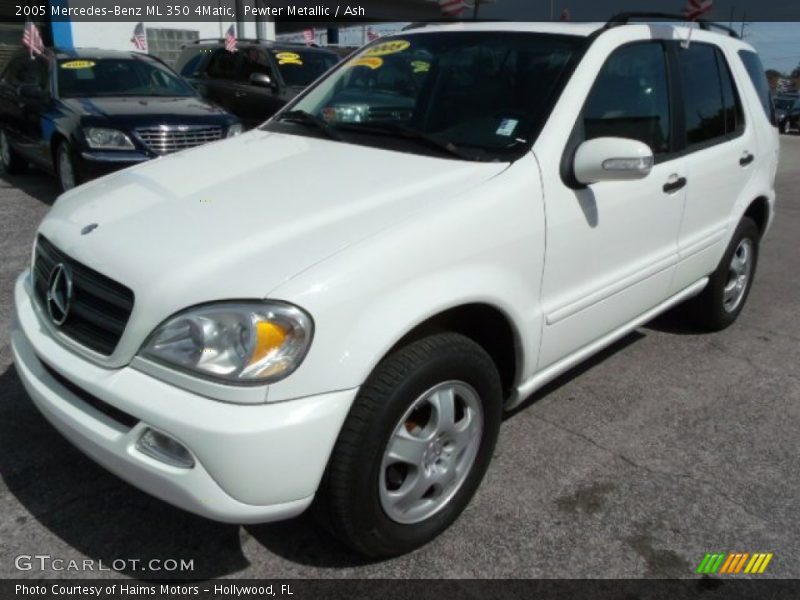 Pewter Metallic / Ash 2005 Mercedes-Benz ML 350 4Matic