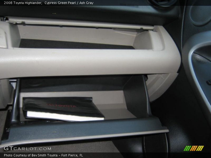 Cypress Green Pearl / Ash Gray 2008 Toyota Highlander