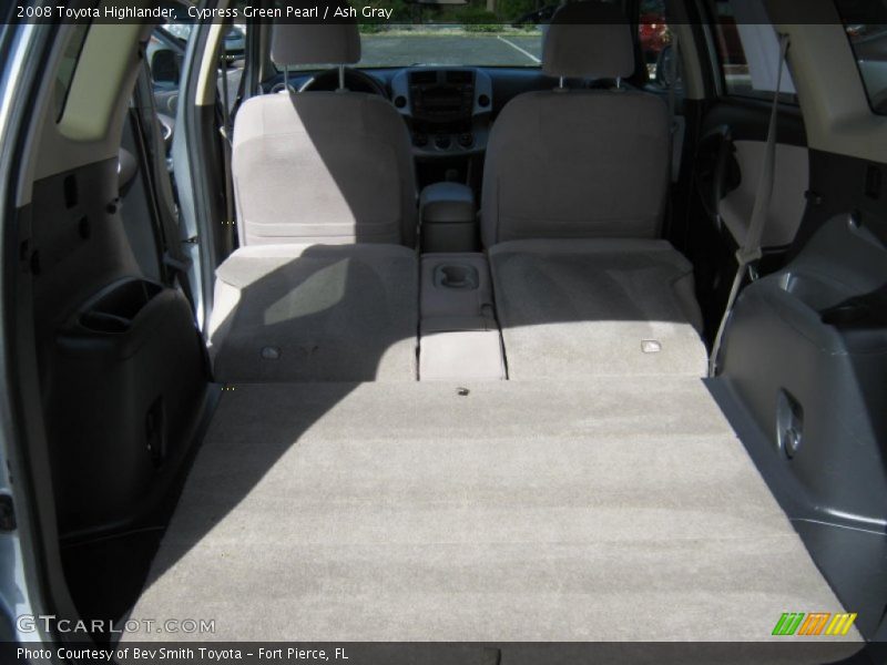 Cypress Green Pearl / Ash Gray 2008 Toyota Highlander
