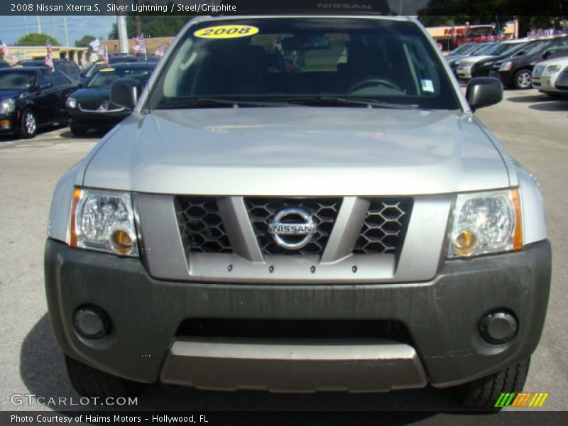 Silver Lightning / Steel/Graphite 2008 Nissan Xterra S