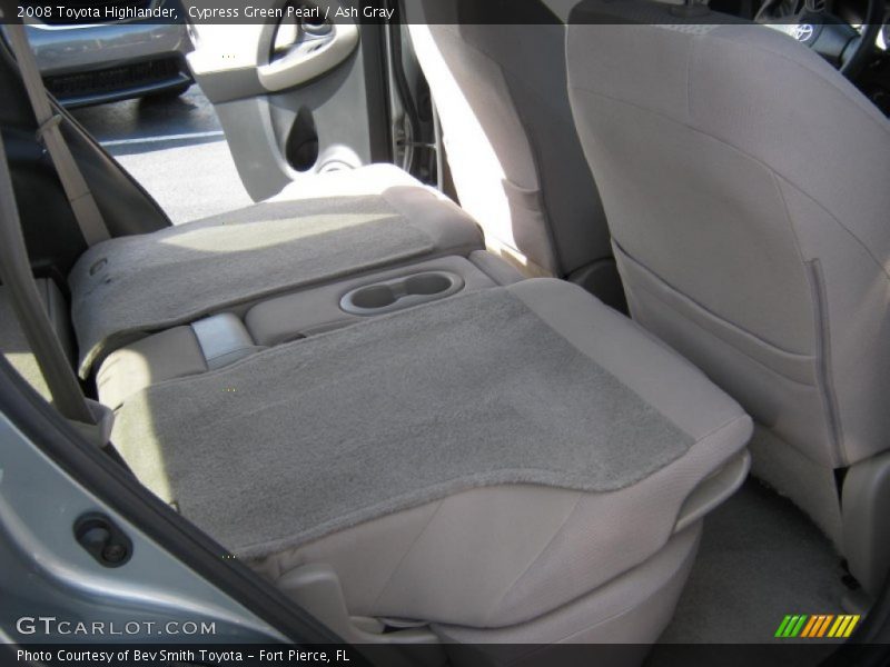 Cypress Green Pearl / Ash Gray 2008 Toyota Highlander