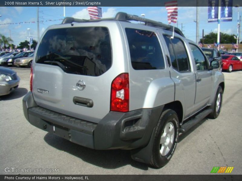 Silver Lightning / Steel/Graphite 2008 Nissan Xterra S