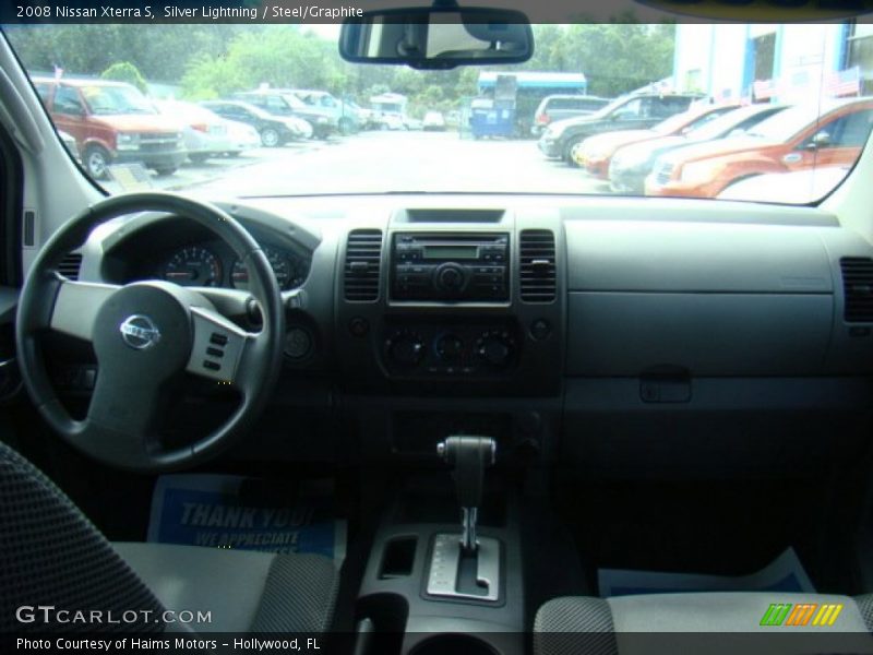 Silver Lightning / Steel/Graphite 2008 Nissan Xterra S