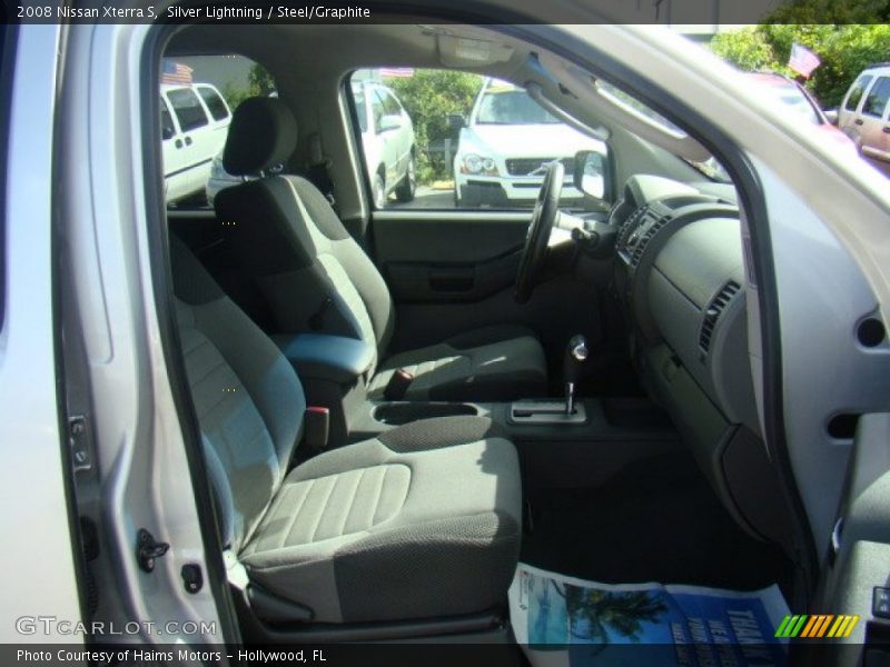 Silver Lightning / Steel/Graphite 2008 Nissan Xterra S