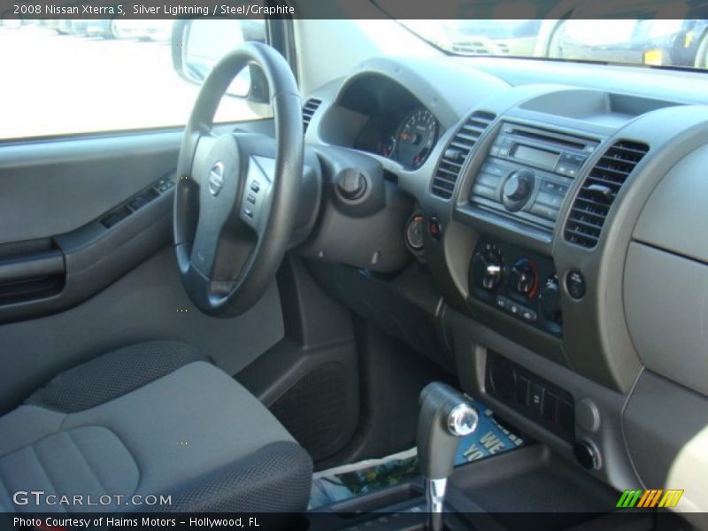 Silver Lightning / Steel/Graphite 2008 Nissan Xterra S