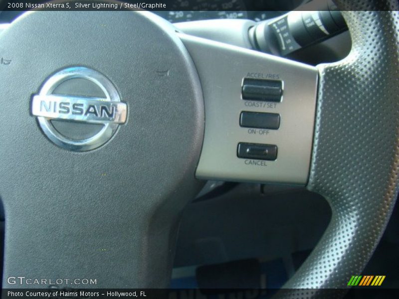 Silver Lightning / Steel/Graphite 2008 Nissan Xterra S