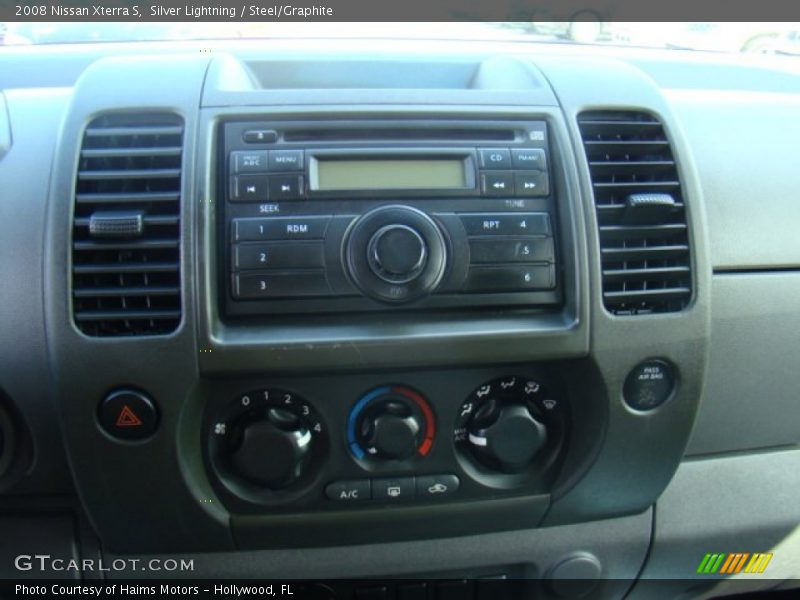 Silver Lightning / Steel/Graphite 2008 Nissan Xterra S
