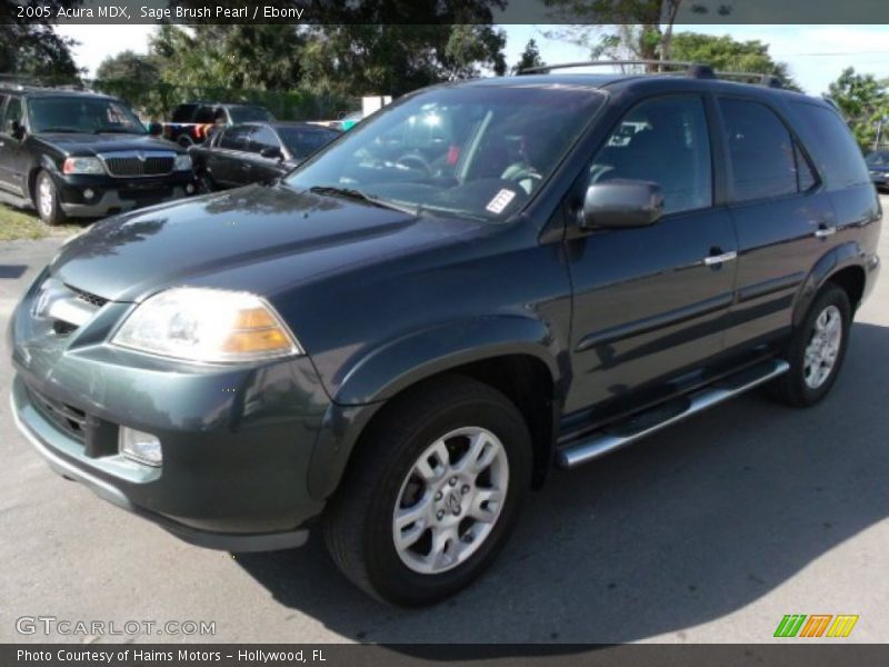 Sage Brush Pearl / Ebony 2005 Acura MDX