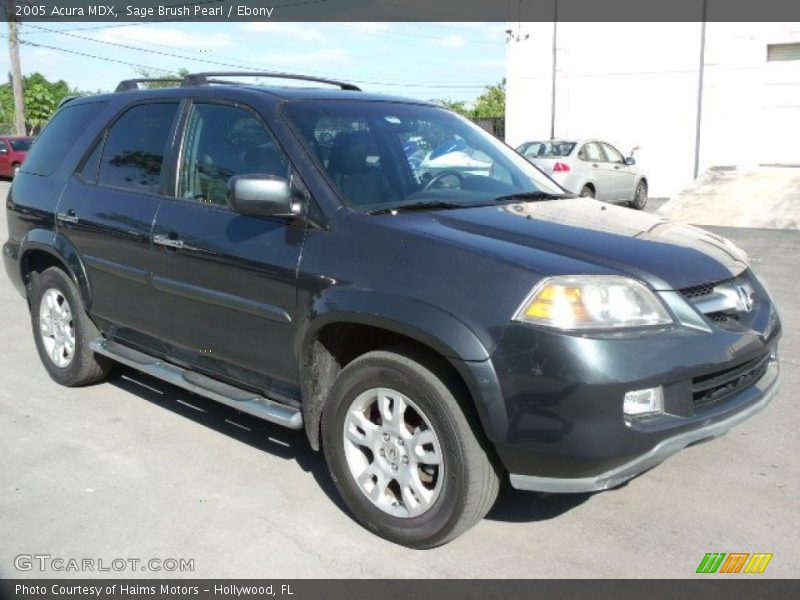 Sage Brush Pearl / Ebony 2005 Acura MDX