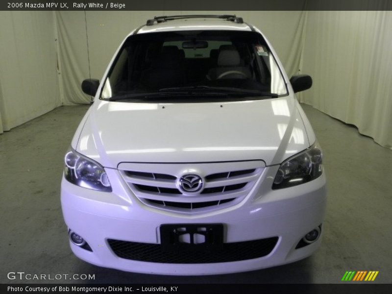 Rally White / Beige 2006 Mazda MPV LX