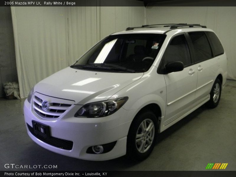 Rally White / Beige 2006 Mazda MPV LX