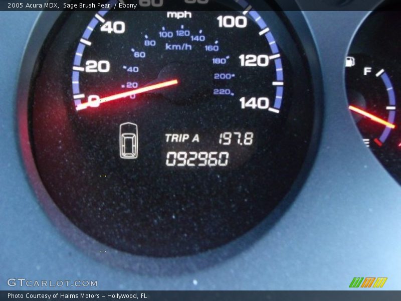 Sage Brush Pearl / Ebony 2005 Acura MDX