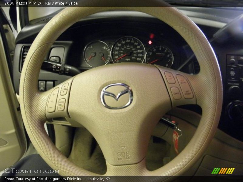 Rally White / Beige 2006 Mazda MPV LX