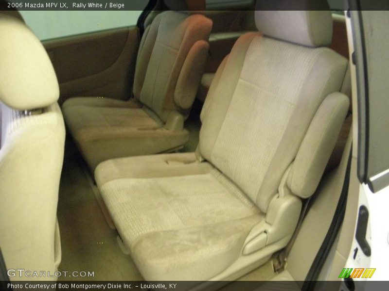 Rally White / Beige 2006 Mazda MPV LX