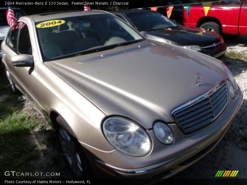 Pewter Silver Metallic / Charcoal 2004 Mercedes-Benz E 320 Sedan