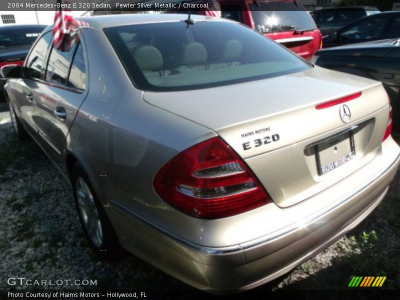 Pewter Silver Metallic / Charcoal 2004 Mercedes-Benz E 320 Sedan