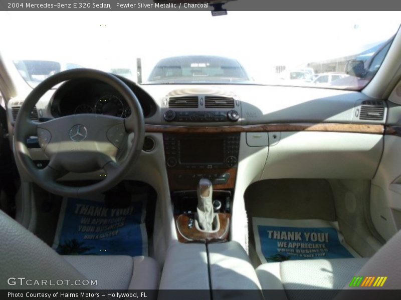 Pewter Silver Metallic / Charcoal 2004 Mercedes-Benz E 320 Sedan