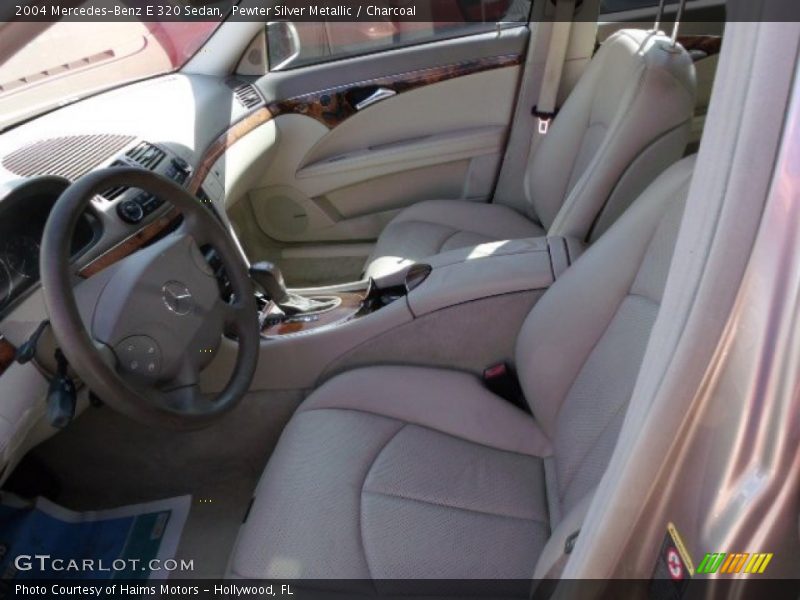 Pewter Silver Metallic / Charcoal 2004 Mercedes-Benz E 320 Sedan