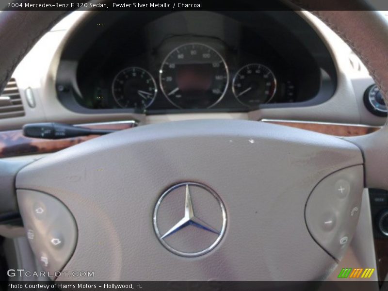 Pewter Silver Metallic / Charcoal 2004 Mercedes-Benz E 320 Sedan