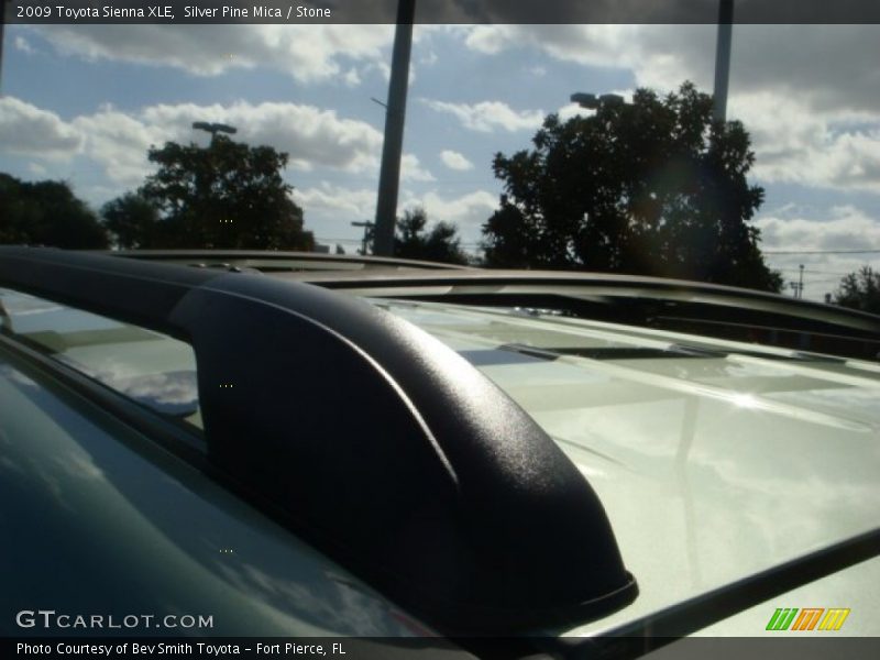 Silver Pine Mica / Stone 2009 Toyota Sienna XLE