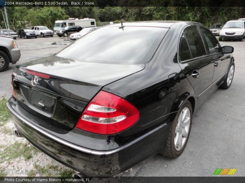 Black / Stone 2004 Mercedes-Benz E 500 Sedan