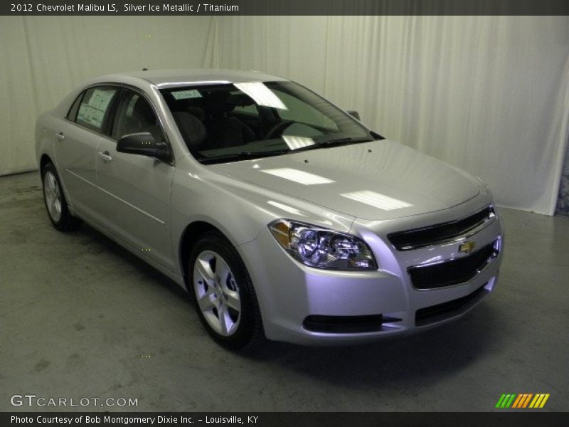 Silver Ice Metallic / Titanium 2012 Chevrolet Malibu LS