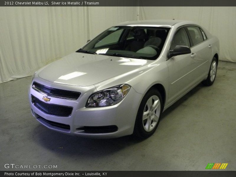 Silver Ice Metallic / Titanium 2012 Chevrolet Malibu LS