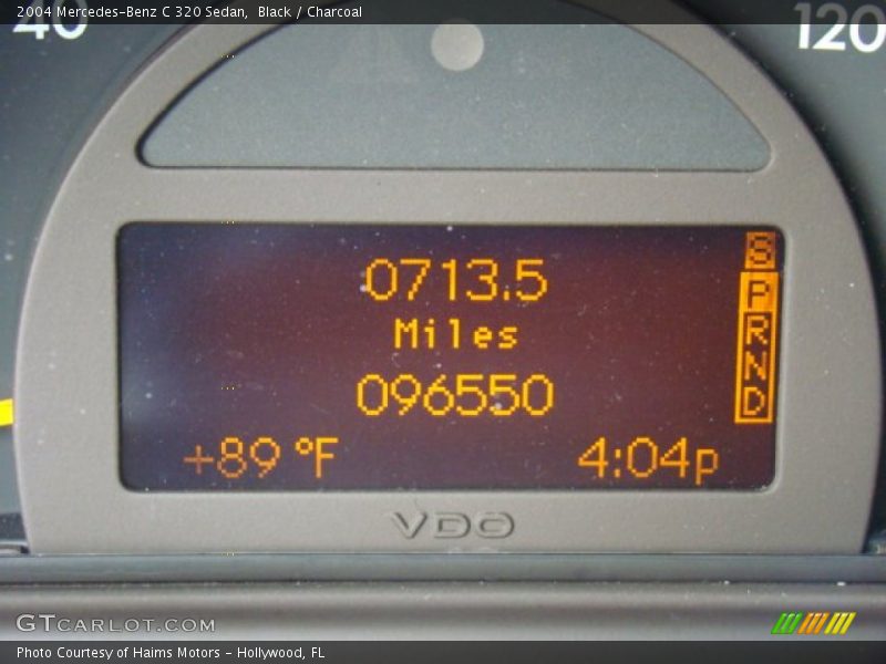 Black / Charcoal 2004 Mercedes-Benz C 320 Sedan
