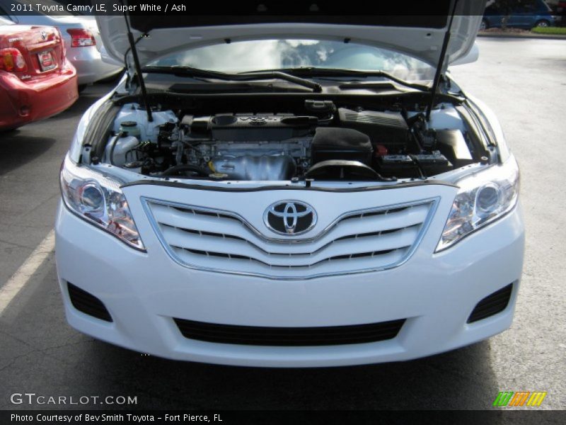 Super White / Ash 2011 Toyota Camry LE