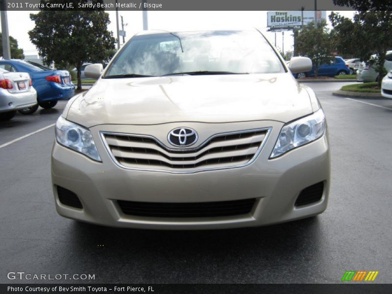 Sandy Beach Metallic / Bisque 2011 Toyota Camry LE