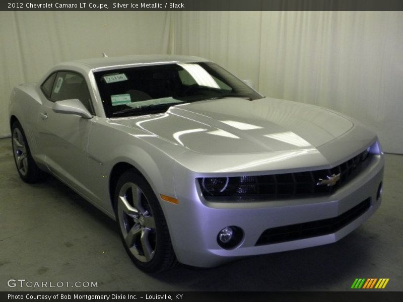 Silver Ice Metallic / Black 2012 Chevrolet Camaro LT Coupe
