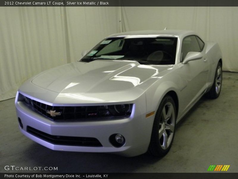 Silver Ice Metallic / Black 2012 Chevrolet Camaro LT Coupe
