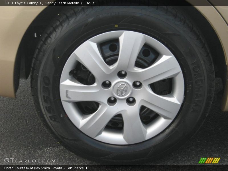 Sandy Beach Metallic / Bisque 2011 Toyota Camry LE